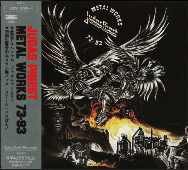 Judas Priest – Metal Works 73-93 - CD Edicion Japonesa con Obi