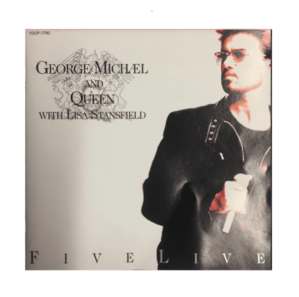 George Michael And Queen With Lisa Stansfield – Five Live CD Edicion Japonesa sin Obi