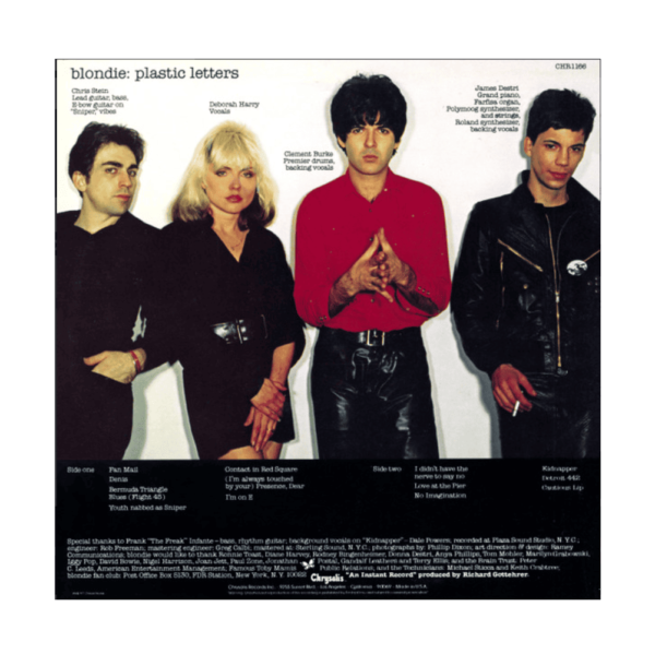 Blondie – Plastic Letters - Imagen 2