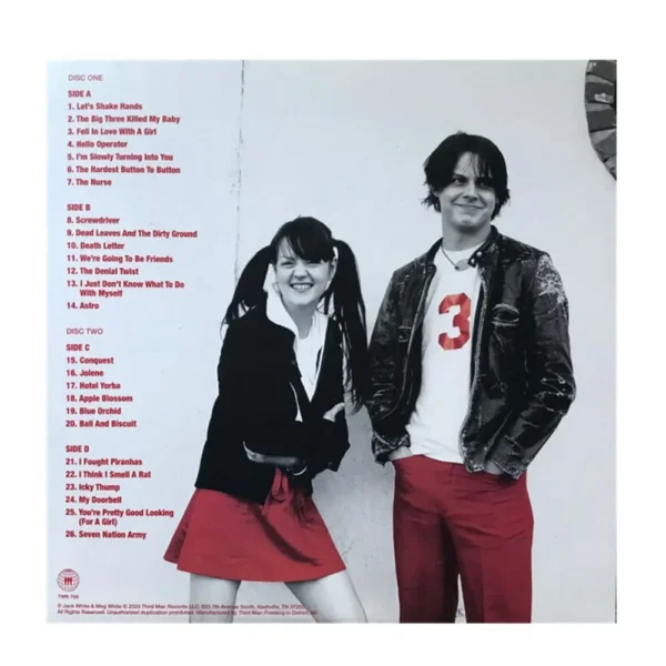 The White Stripes – My Sister Thanks You And I Thank You The White Stripes Greatest Hits - Imagen 3