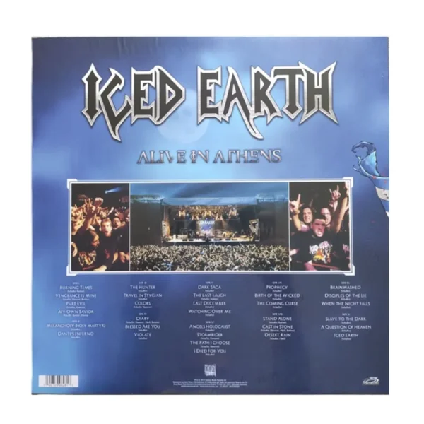 Iced Earth – Alive In Athens Boxset 5LP - Imagen 2