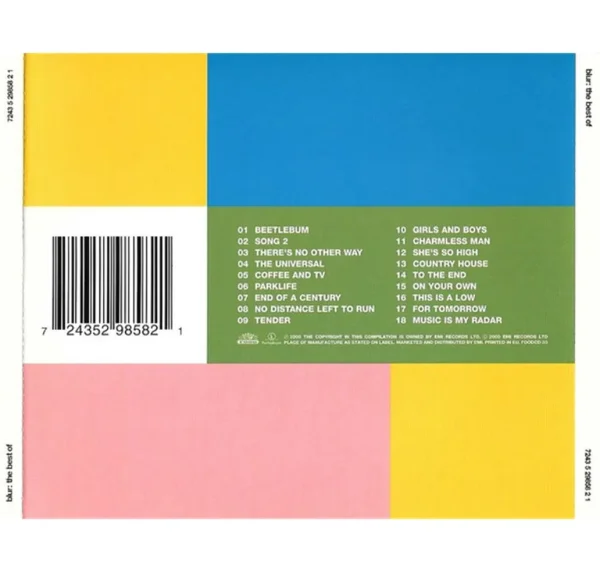 Blur – The Best Of  CD - Imagen 2